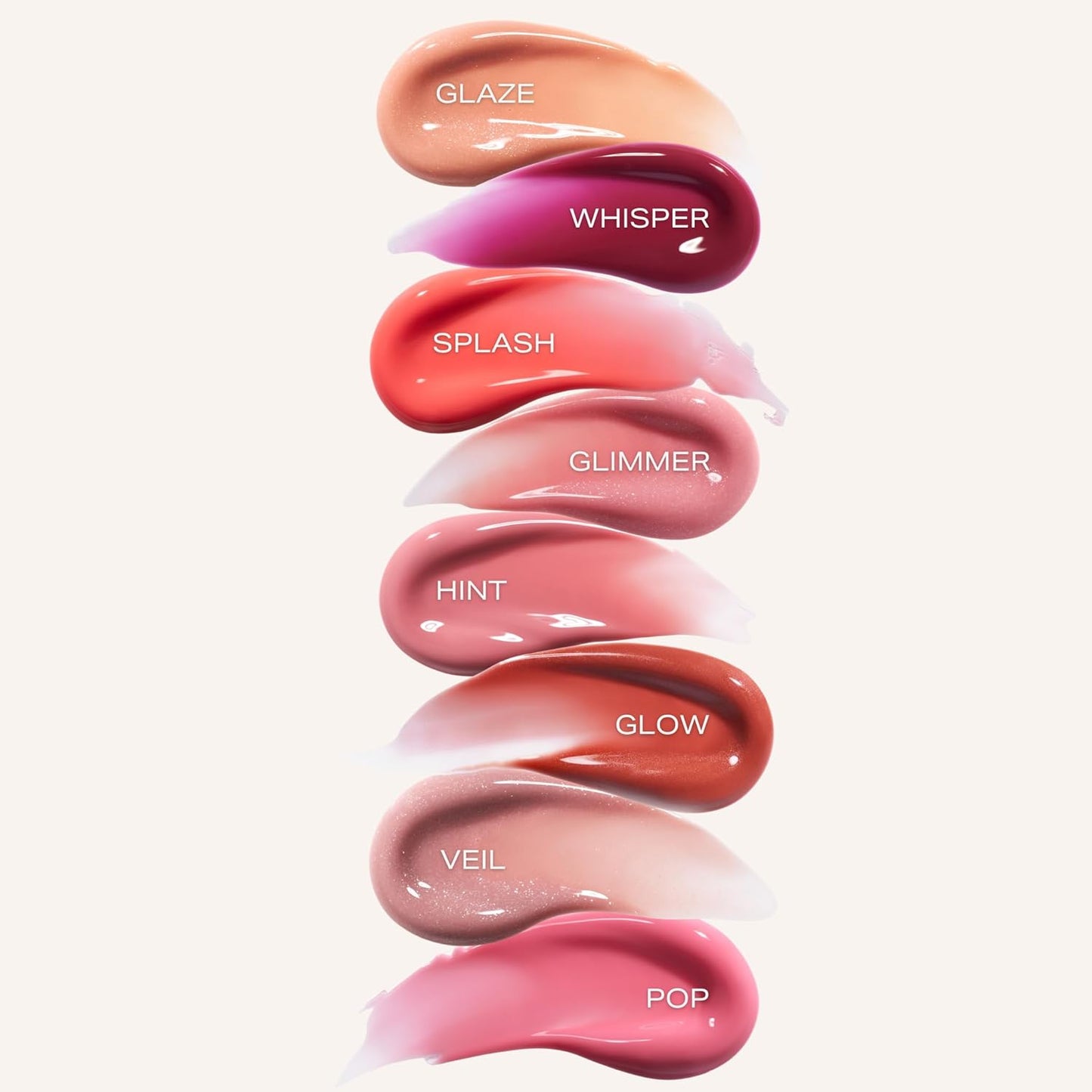 Spin-On Lip Gloss | Hydrating Hyaluronic Acid & Shea Butter for No Fine Lines - Vegan, Cruelty-Free, Veil