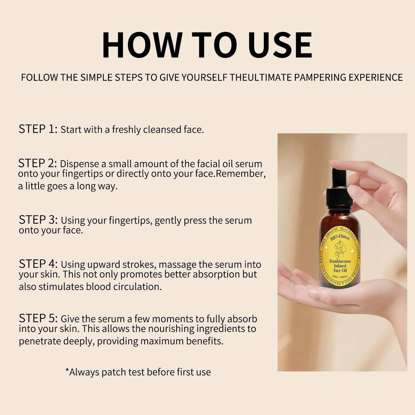 GHTPJ Frankincense Resin Oil, Natural Castor and Jojoba Oils Cold Pressed Serum Face Hydrates Anti-Aging Organic Frankincense Oil. -2Pcs