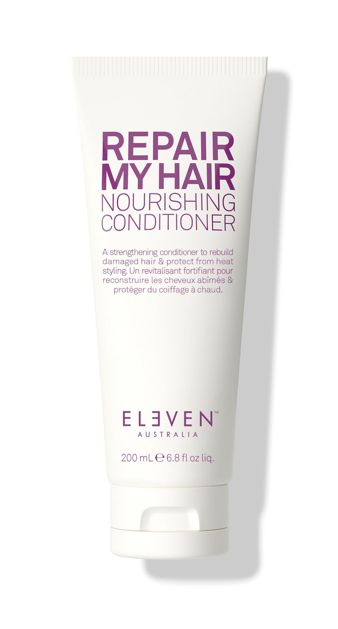 ELEVEN AUSTRALIA Repair My Hair Conditioner for Women & Men - Hydrating Conditioner for Dry & Damaged Hair, Adds Shine, Protects from Heat, Nourishing, Color Safe, Sulfate & Paraben Free - 6.8 fl oz