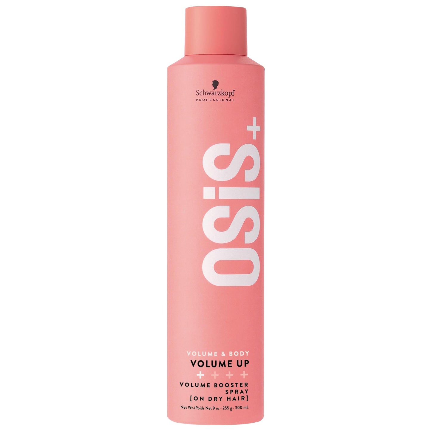 OSiS+ Volume Up Volumizing Texturizing Booster Spray, 8.9 oz – Lightweight Flexible Textured Volume with Natural Movement – Heat Protection and Vegan Formula
