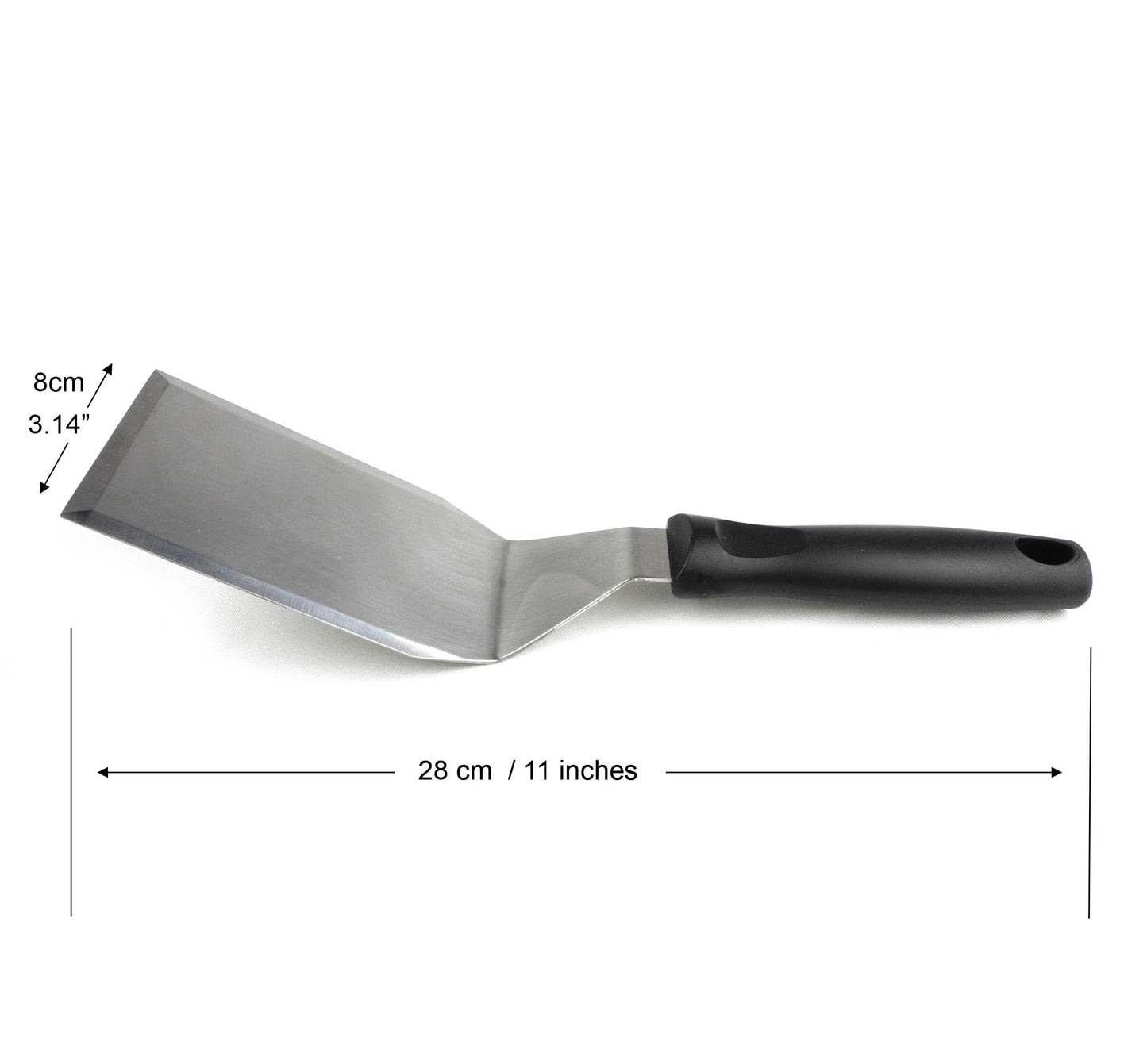 Cuisinox Stainless Steel Serving Spatula with Angled Beveled Edge,11.5" x 2.75"