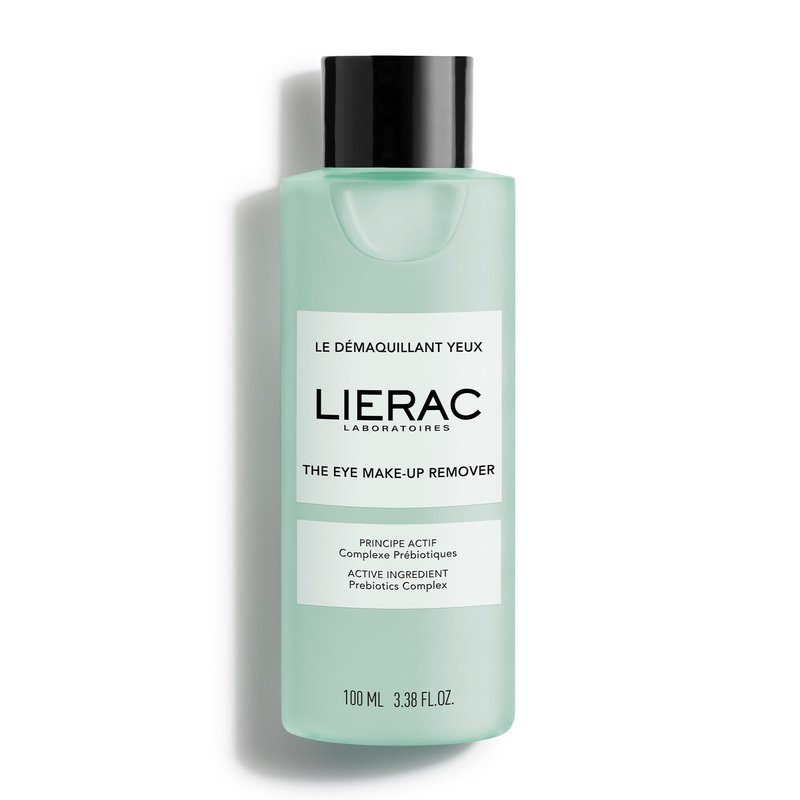 Lierac Demaquillant Eye MakeUp Remover, Gently Cleanses, Moisturizes, and Soothes Eye, Protects Lashes, Water-resistant Make up Remover - 100ml