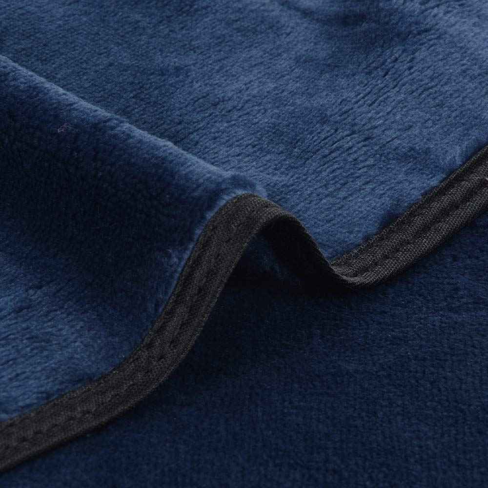 VIVOTE Microfiber Makeup Remover Cloths Reusable Face Towel Soft Facial and Skin Care Wash Cloth 12Inch X 12Inch (6 pack,Navy Blue)