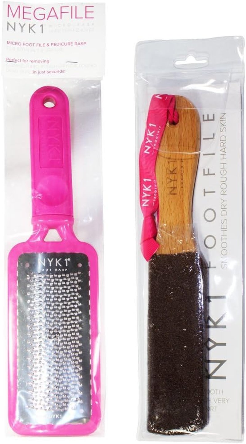NYK1 Foot File - Original MEGAFILE Pedicure Rasp for Calloused Skin Removal | Extra Large Micro Files