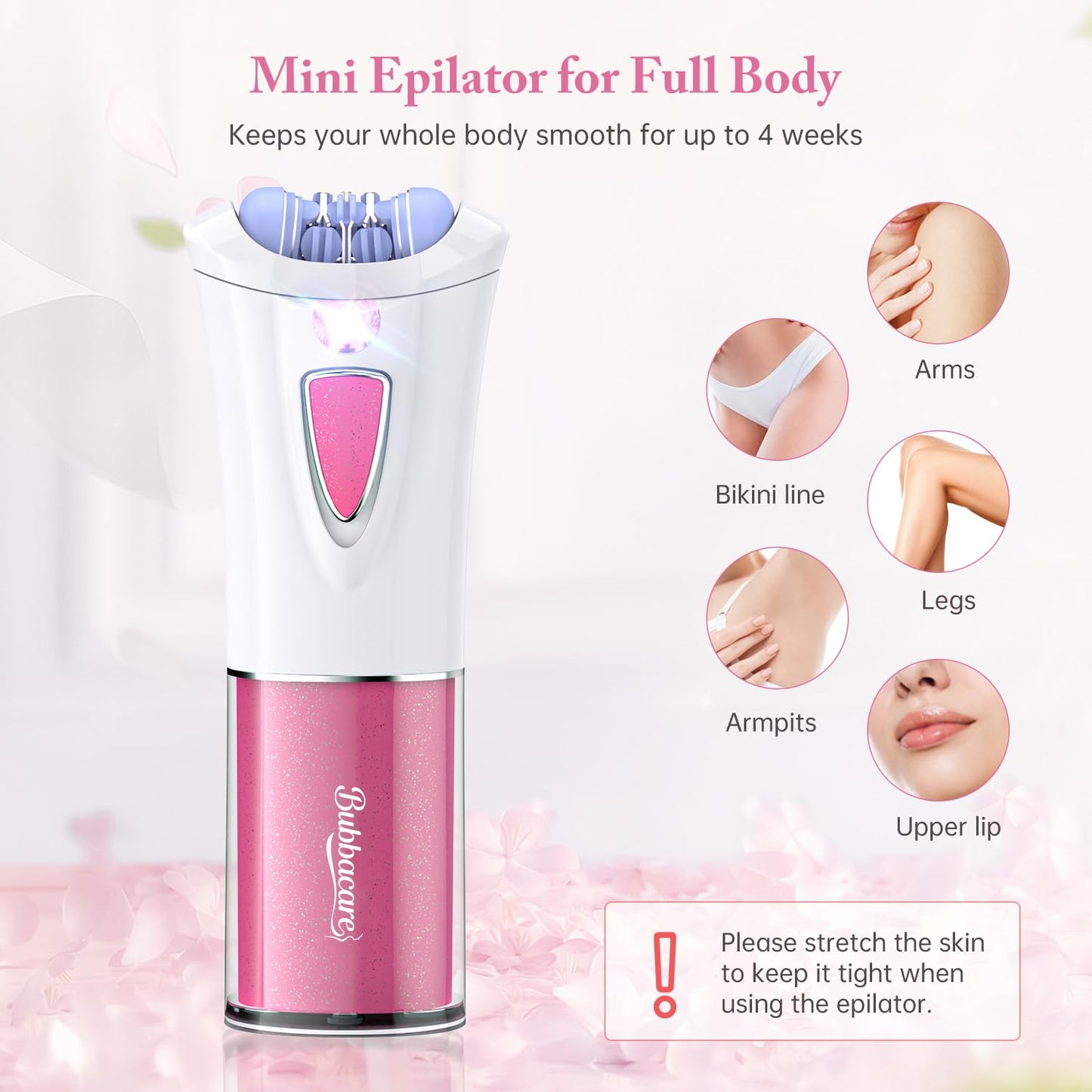 Facial Epilator Smooth Glide Epilator for Women Face Hair Remover Smooth Glide for Women Face Hair Removal Smooth Glide for Face Bikini Leg Arms