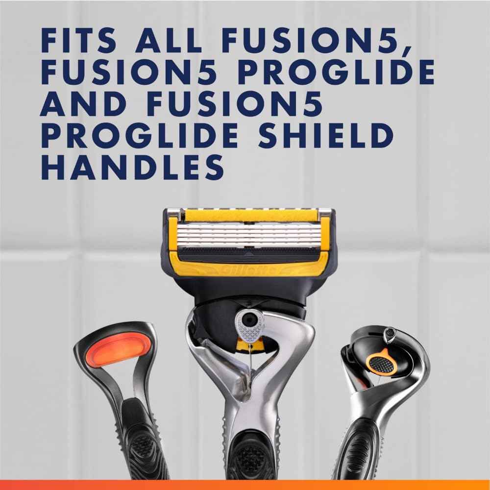 Gillette ProGlide Shield Razor Refills for Men, 4 Blade Refills