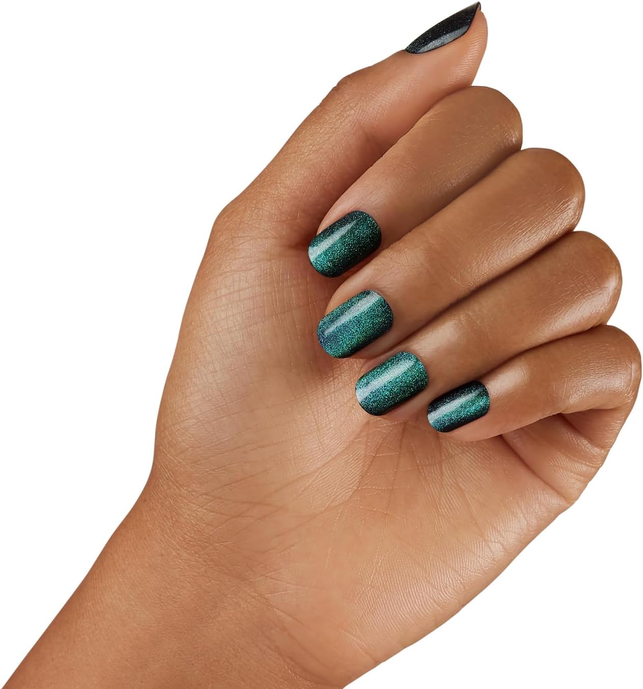 Dashing Diva Glaze Nail Strips - Stone Cold | Long-Lasting, Chip-Resistant Gel Nail Wraps | 34 Salon Quality Strips, Prep Pads & Nail File Included