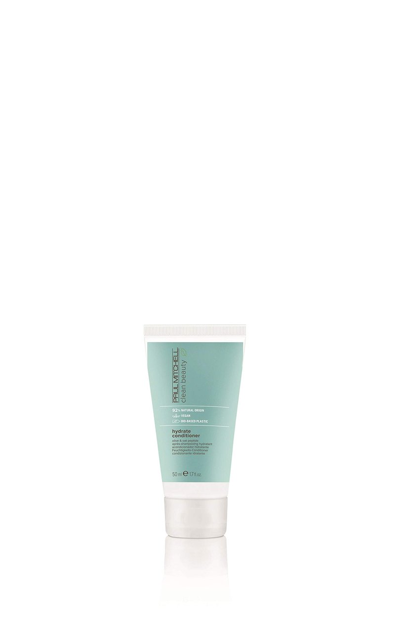 Paul Mitchell Clean Beauty Hydrate Conditioner, Intensely Nourishing Conditioner, Improves Manageability, For Dry Hair, 1.7 fl. oz.