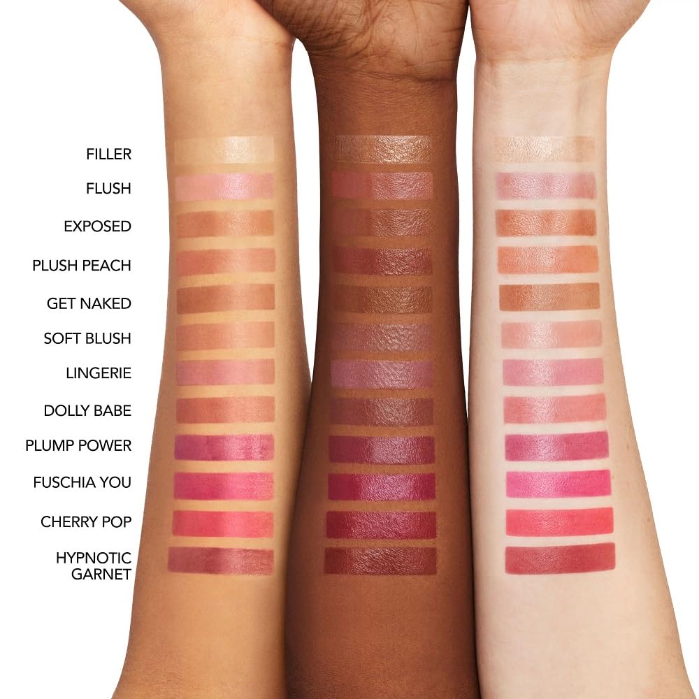 Buxom Plump Shot Peptides Lip Serum, Cherry Pop