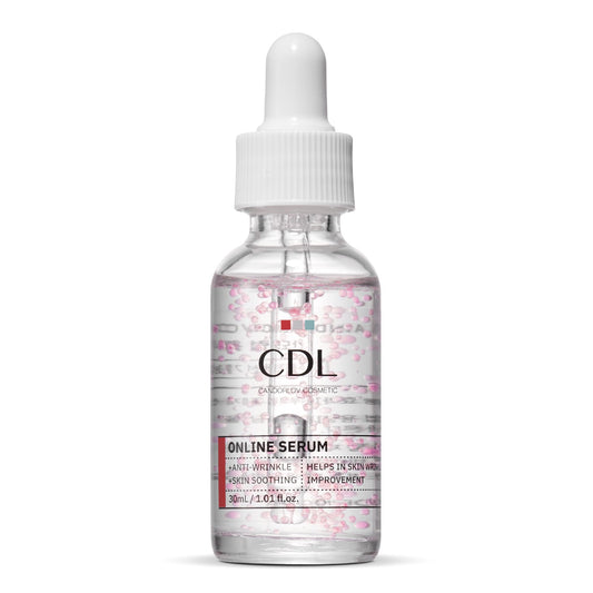 Candorlov Ceramide Serum with Glutathione Dragon Blood for Anti Aging Hydration for Sensitive Acne-Prone Skin, Korean Skin Care for Men Women, Calming Irritation, Skin Firming K Beauty(1.01 fl.oz)