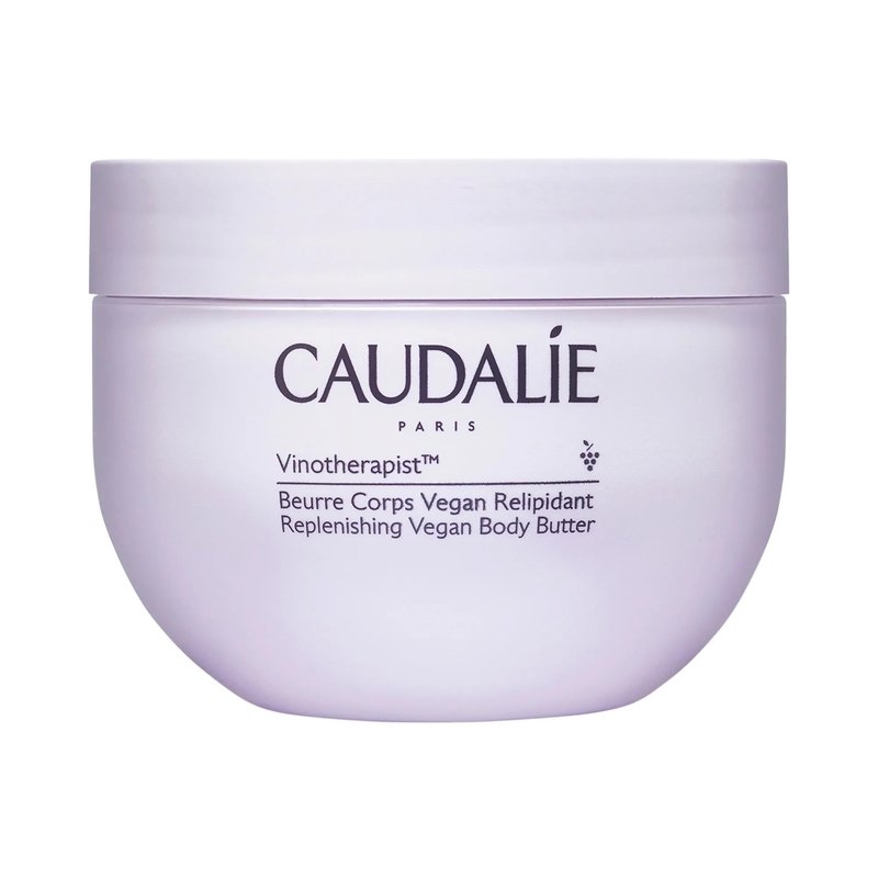 Caudalie Vinotherapist Replenishing Vegan Body Butter with Shea Butter and Grape-seed Oil, Addresses Itching Caused by Eczema and Other Skin Conditions - 250 mL