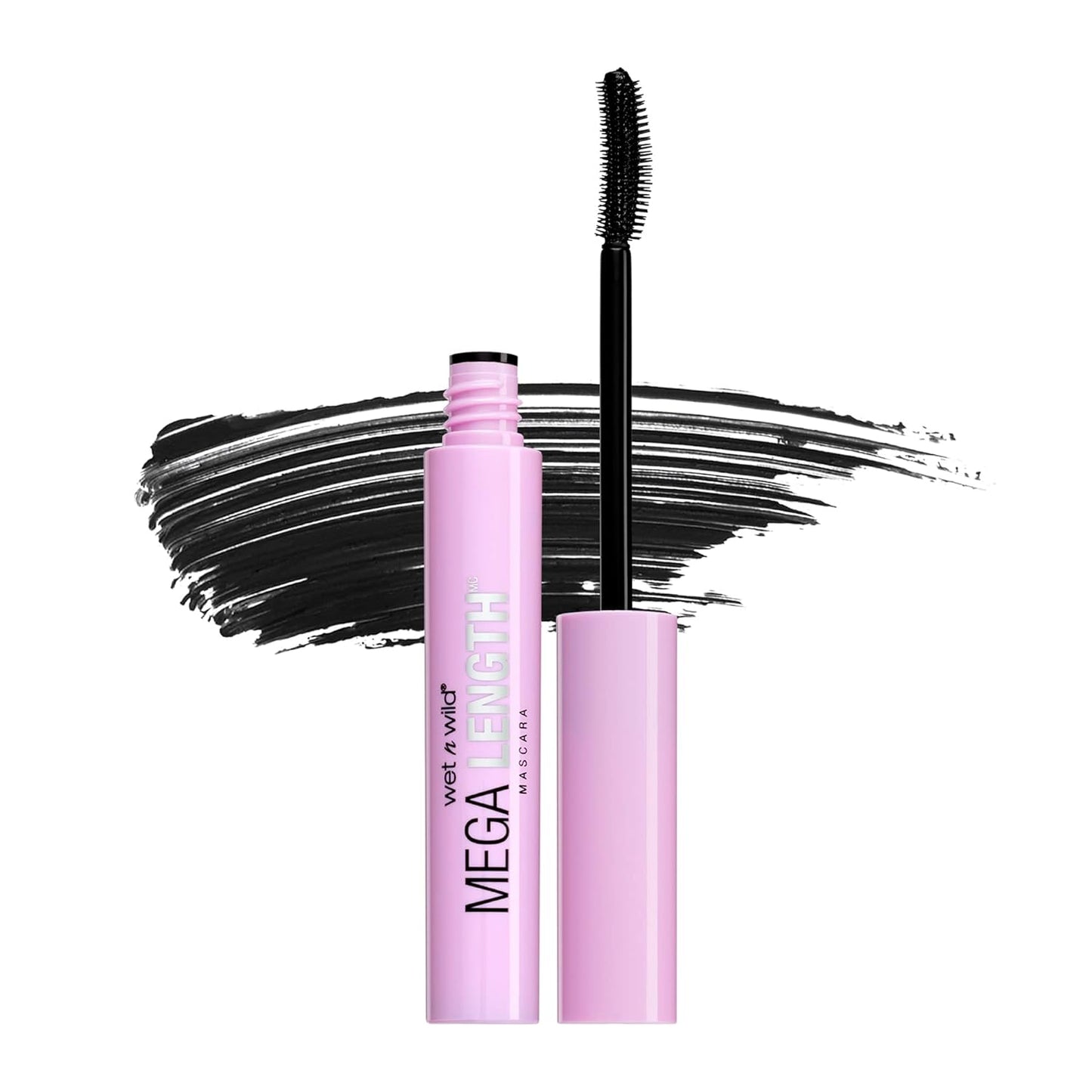 Waterproof Mascara - Mega Length Formula for Long-Lasting Volume | Very Black, 0.21 Ounce