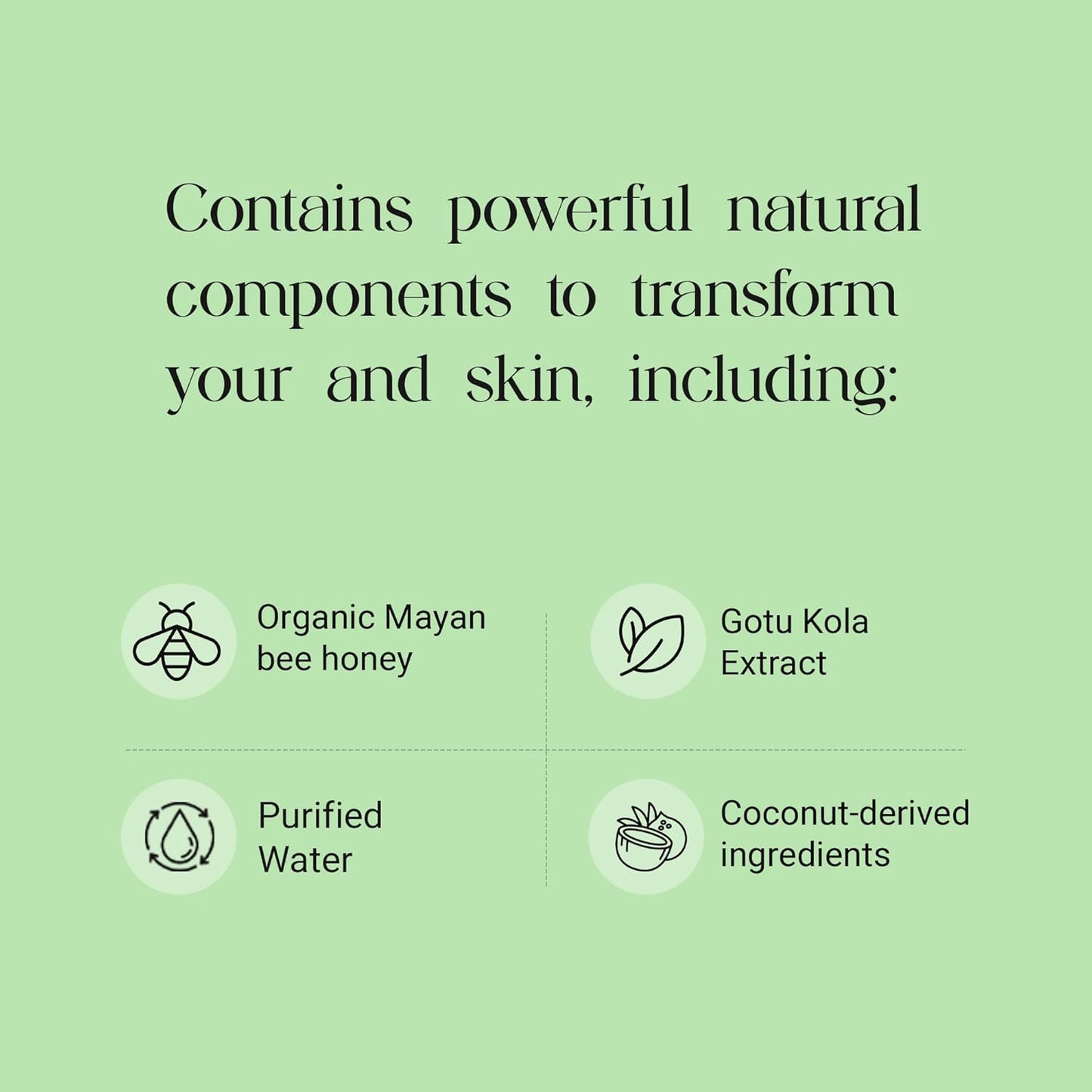 Mayan Bee Honey Body Wash - Natural Herbal Cleanser for Glowing Skin