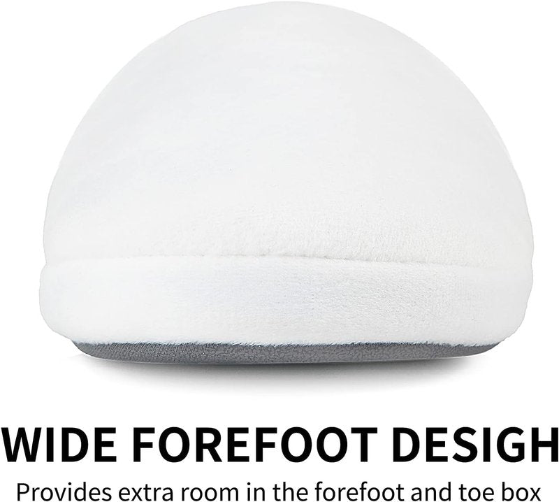 Luxury Spa Slippers - Cotton Memory Foam Non-Slip Closed Toe | Washable for Hotel, Travel, Bride, Men & Women