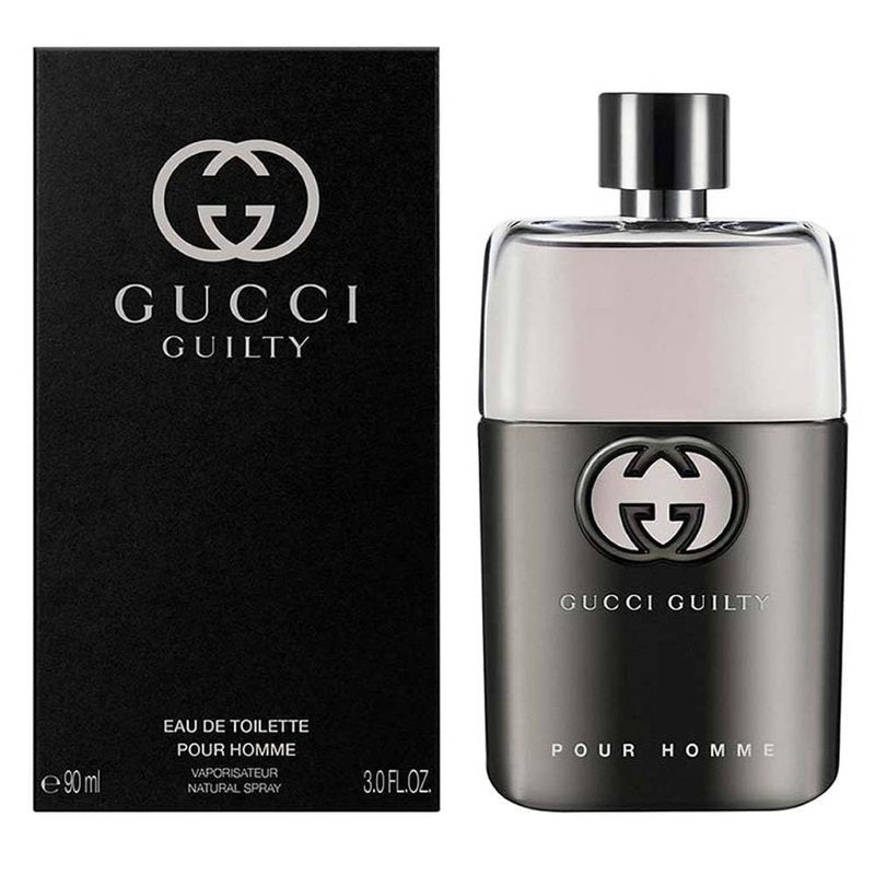 Gucci Guilty by Gucci for Men Eau de Toilette Spray, 3 Fl Oz (Pack of 1)