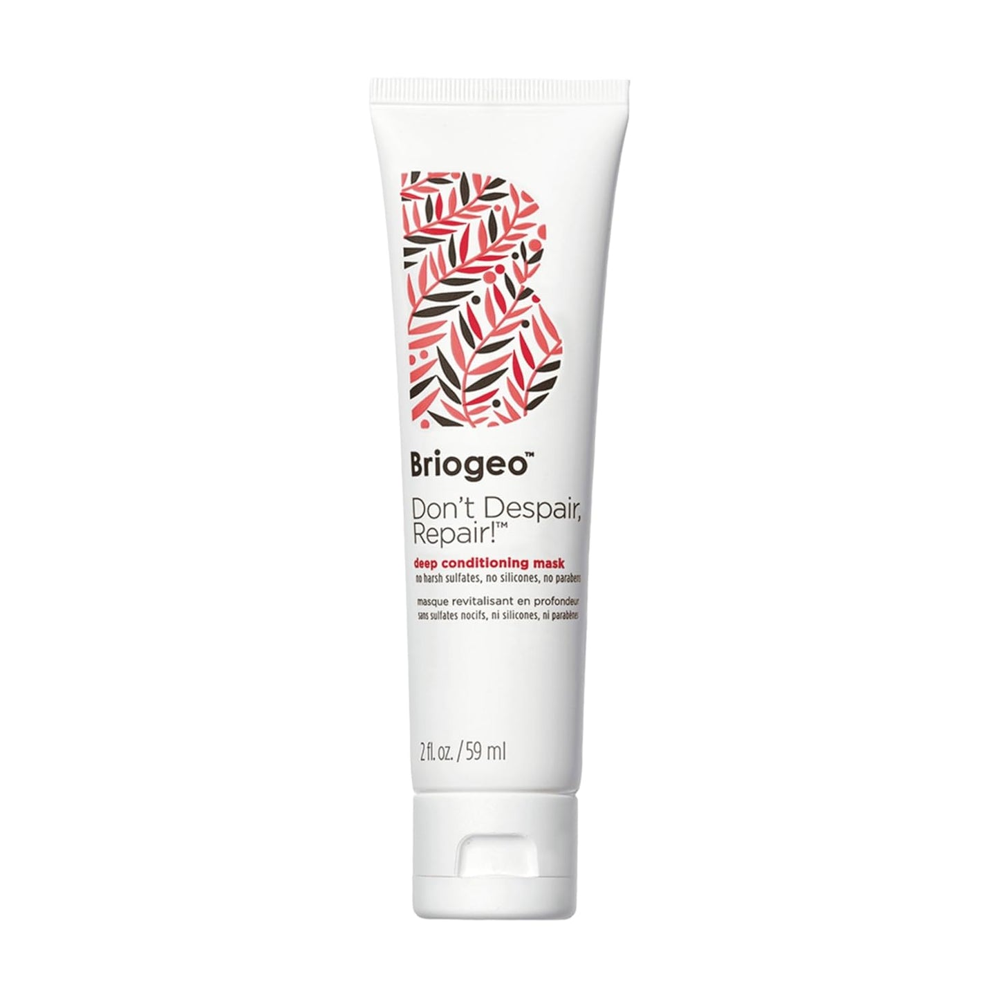 Briogeo Don't Despair, Repair! Deep Conditioning Mask - Protein & Moisture Balance for Dry, Damaged Hair | Vegan & Cruelty-Free