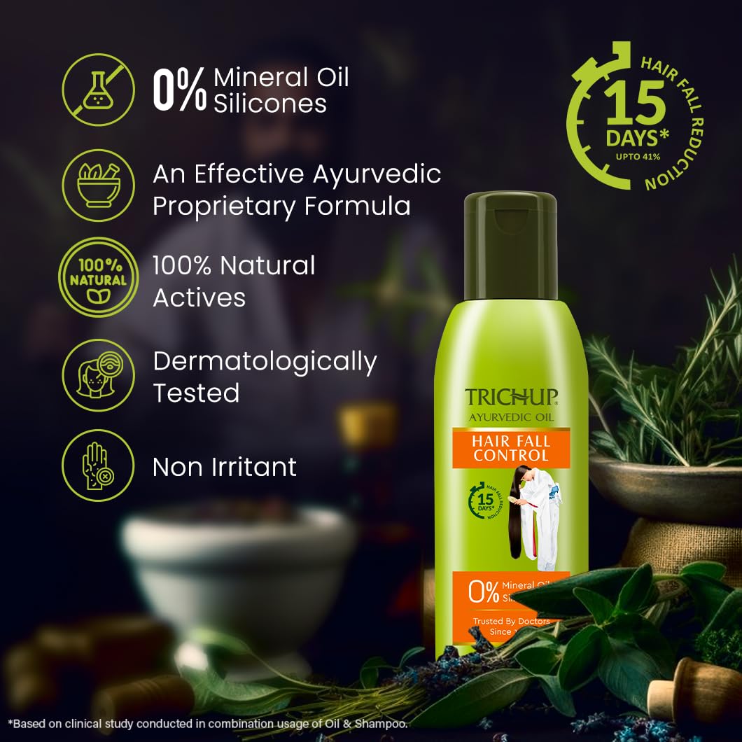 Trichup Hair Fall Control Oil Combo (3 x 200ml)