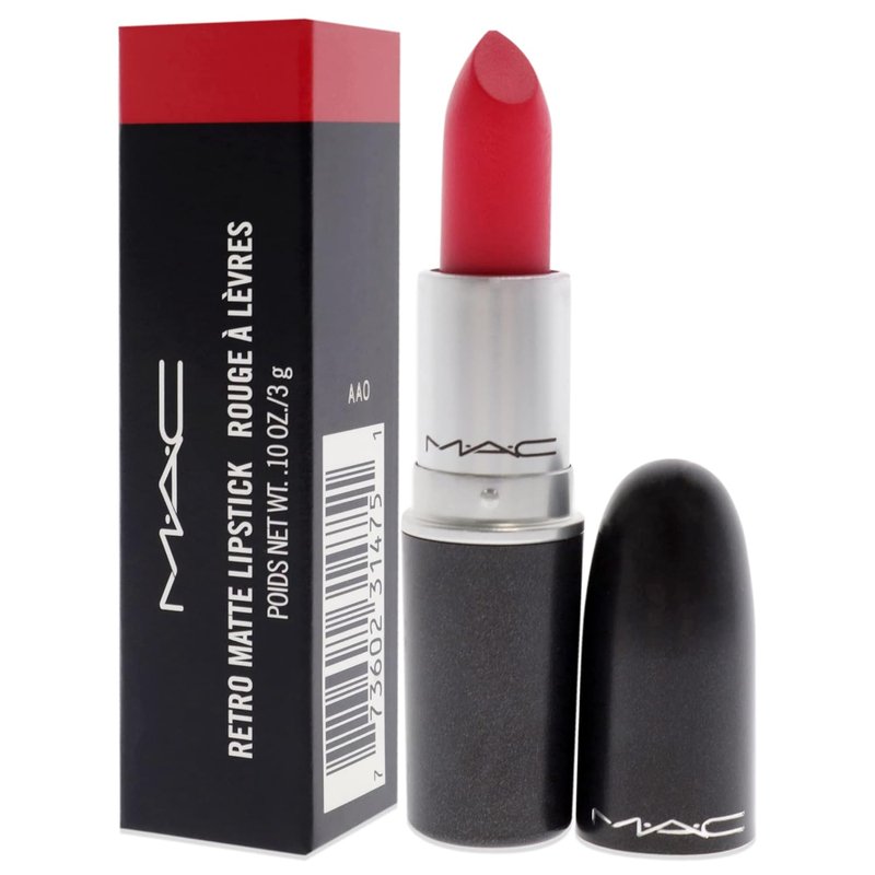 MAC Retro Matte Liquid Lipstick - Relentlessly Red | Long-Lasting, Bold Color - 0.1 oz