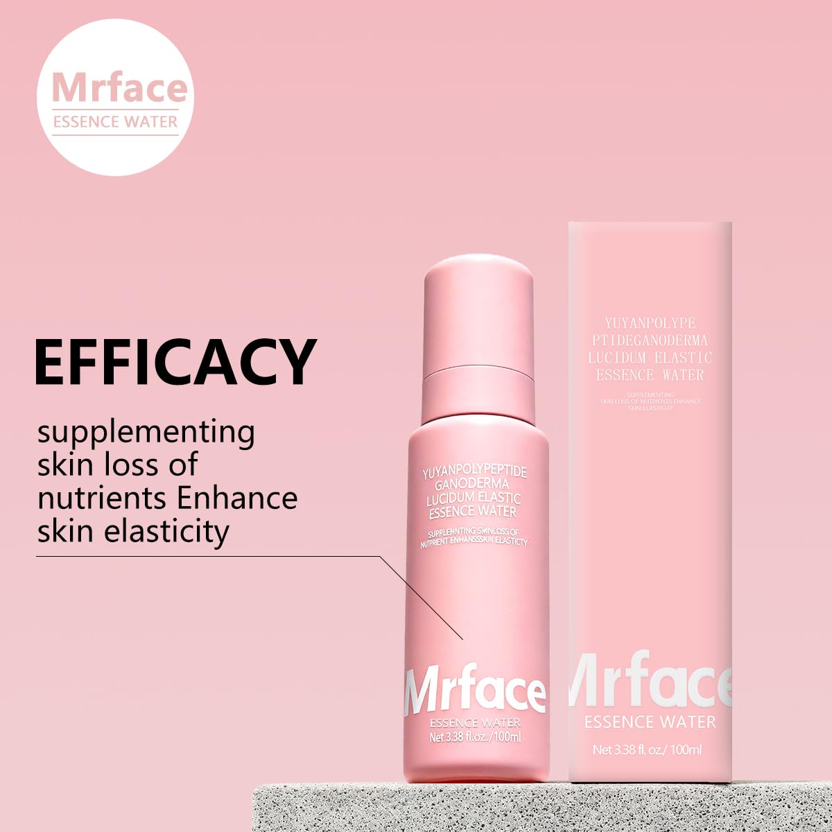 MRFACE Multi-Antioxidant Serum, Polypeptide & Ganoderma Lucidum, Anti Aging Serum for Face, Brighten, Skin Repair Moisturizer, 3.38 Fl Oz