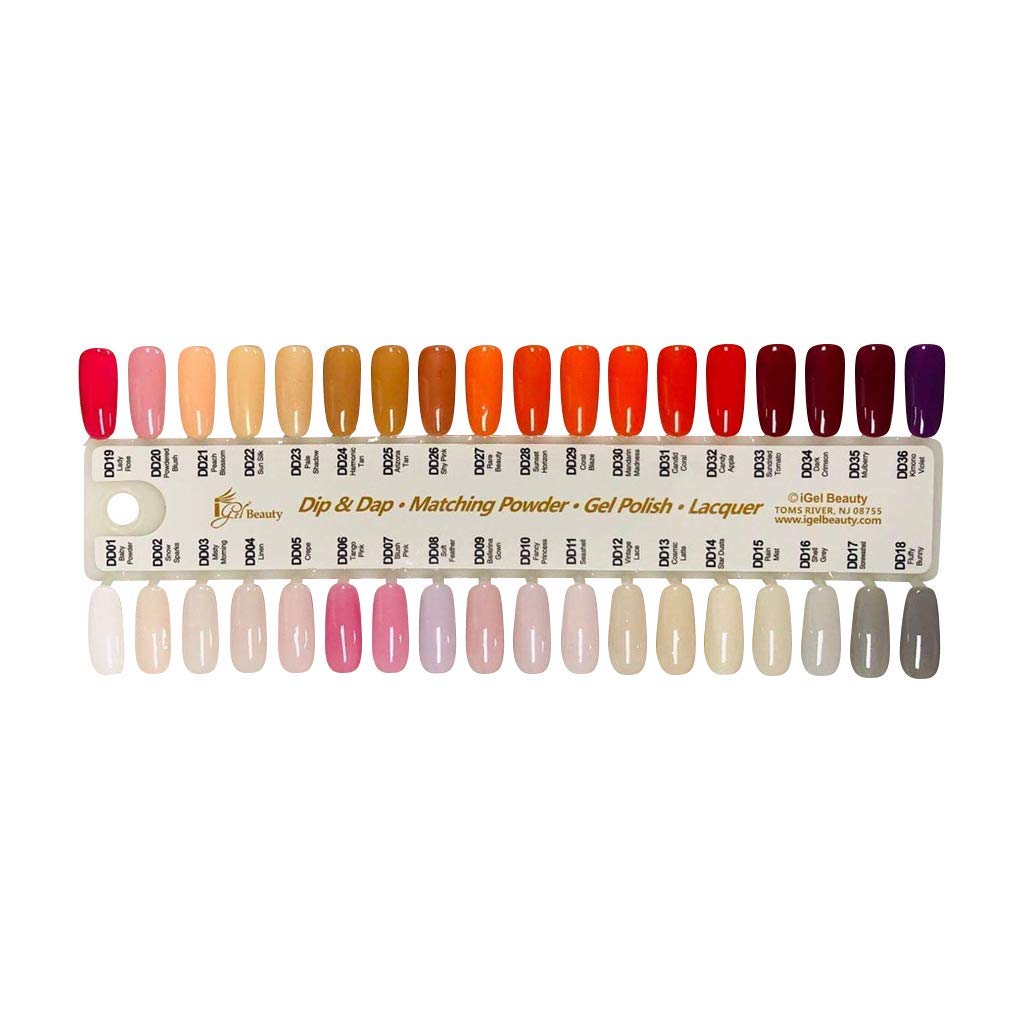iGel - 100% Pure Nail Acrylic/ Dipping Powder - Dip & Dap Collection (DD001 - Baby Powder)