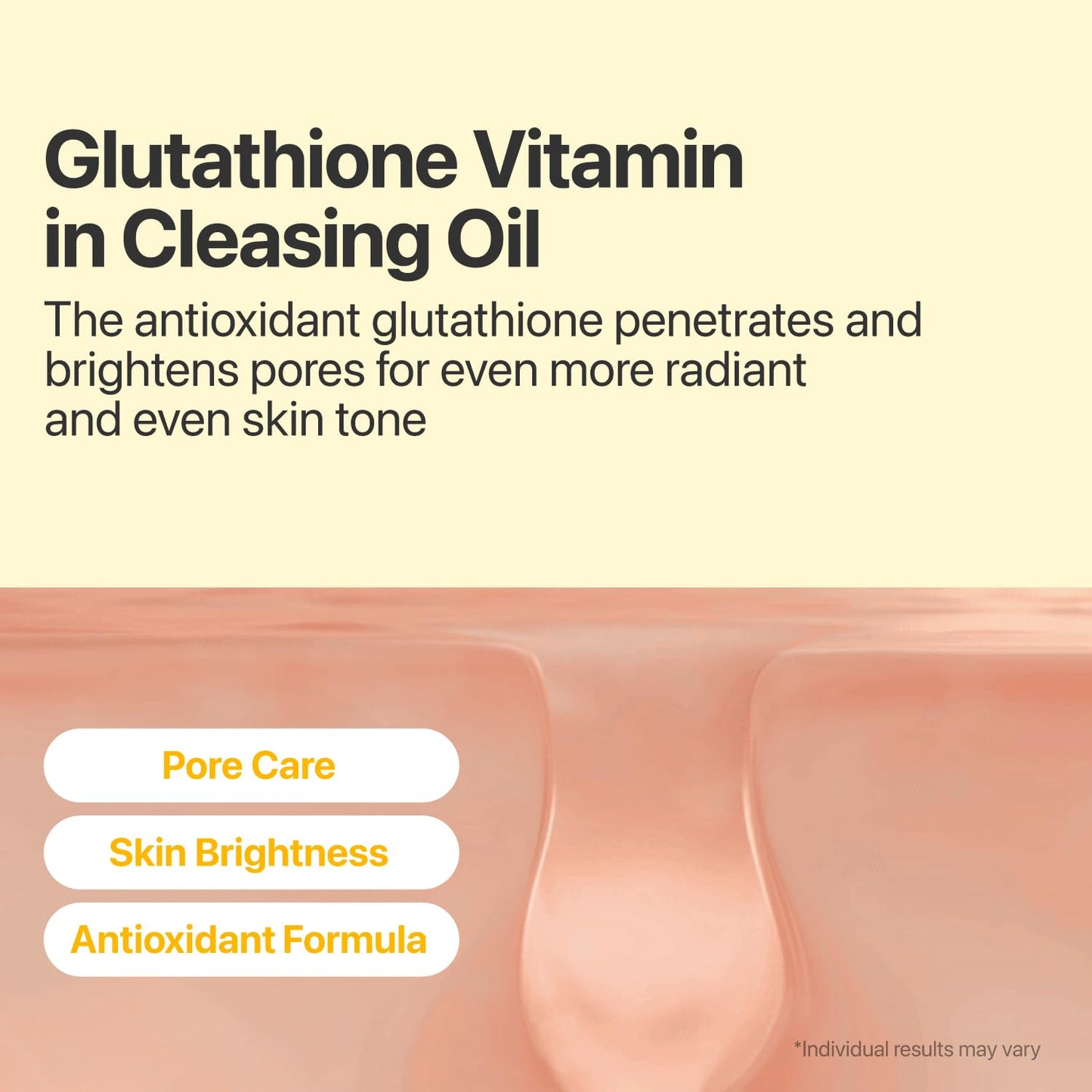 Numbuzin No.5 Cleansing Oil - Glutathione & Vitamin C for Pores, Dark Spots | 6.76 fl oz