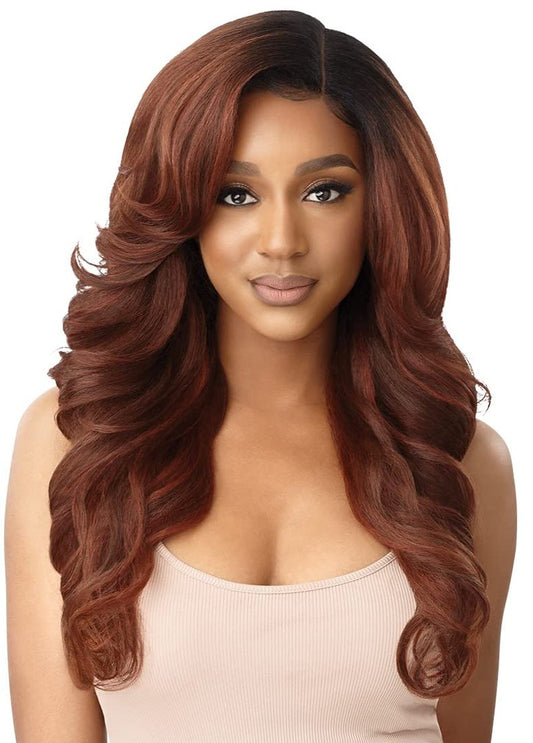 Outre Melted Hairline HD Lace Front Wig SELENE (DR2-Golden Amber)