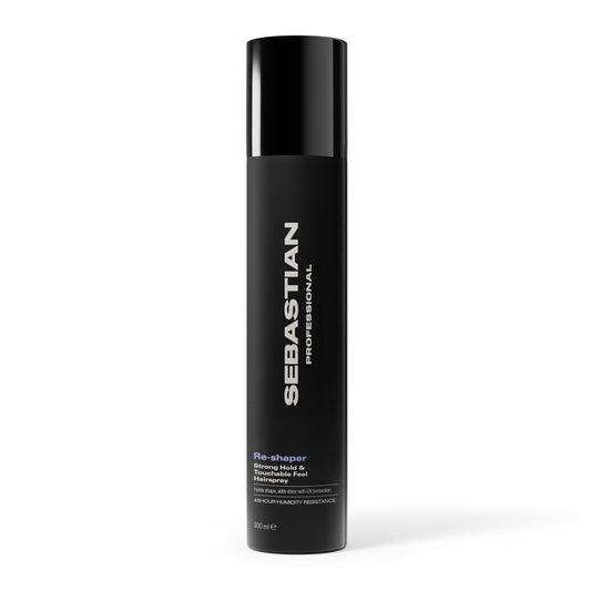 Sebastian Professional Re-Shaper Hairspray | Humidity Resistant-Strong, Firm Hold | 10.6 oz | Packaging May Vary