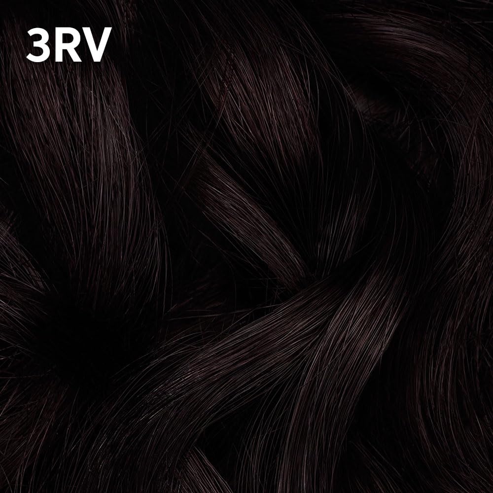 COLORCHARM Permanent Liquid Hair Color | 3RV Black Cherry | Up to 100% Gray Coverage | 1.42 Fl Oz