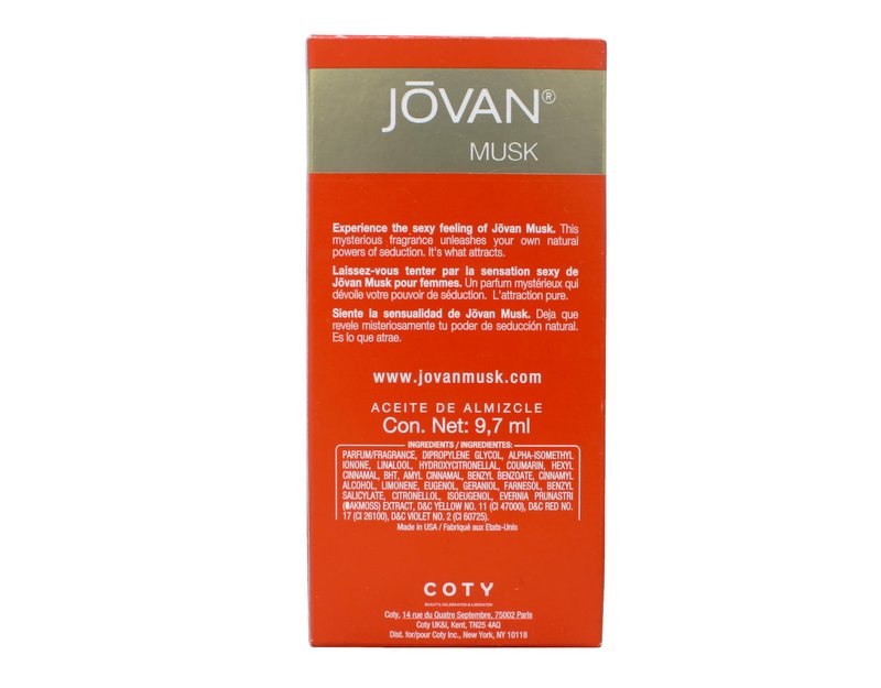 JOVAN JOVAN MUSK MUSK OIL 0.33 OZ BODLDY