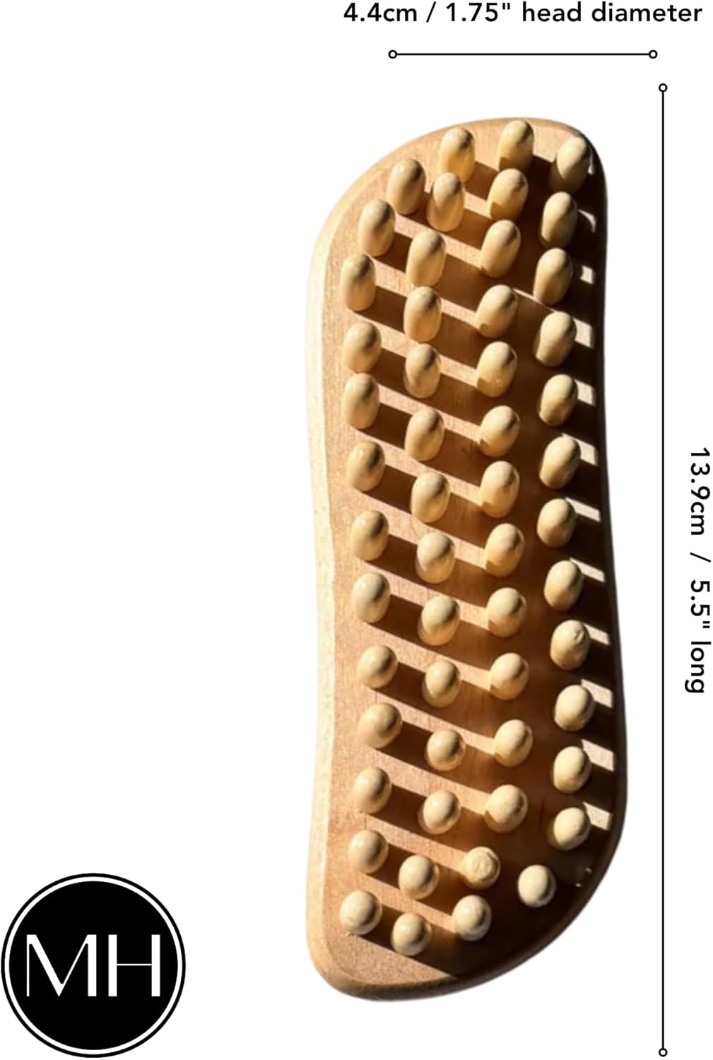 Fascia Brush for Muscle Recovery - Deep Tissue Massage Tool | Ergonomic Design