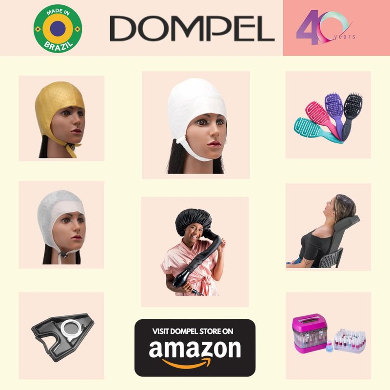Dompel Silicone Hair Highlighting Cap White | Romana Model 390-SA | Salon-Quality Highlights for All Hair Types