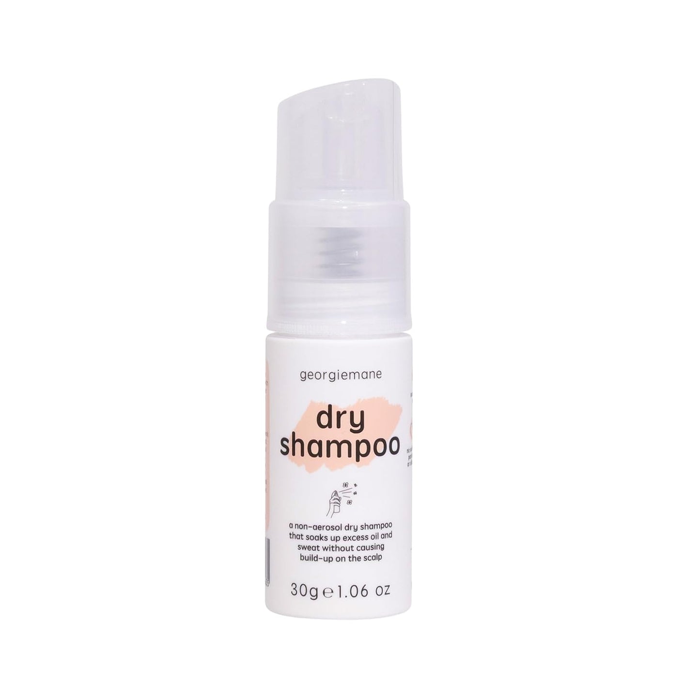 Georgiemane Dry Shampoo - Lightweight Oil Absorbing Formula | 1.06 oz for Fresh Hair