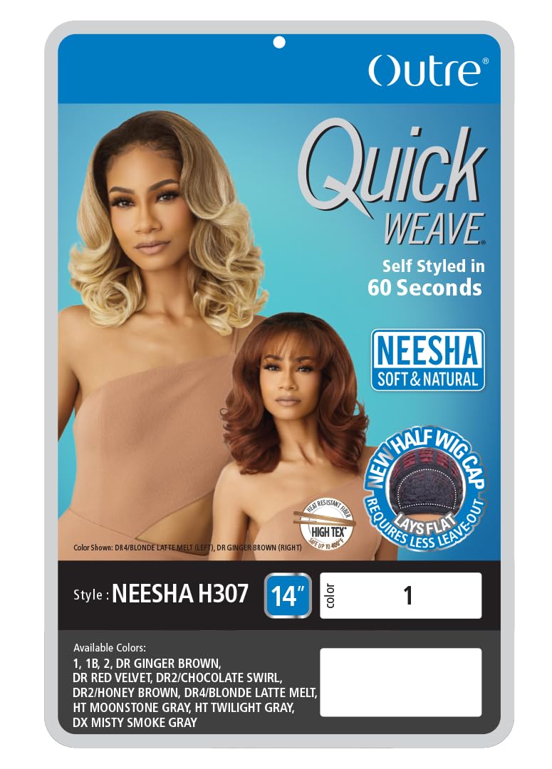 Outre Quick Weave - NEESHA H307 (2 DARK BROWN)