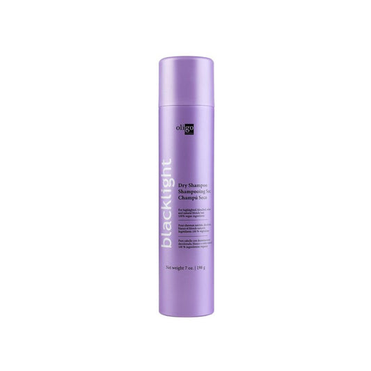 Oligo Professionnel - Blacklight Dry Shampoo for all hair types - Vegan - Weightless volume - Leaves hair feeling clean - Neutralizes odor - Residue free - 7oz