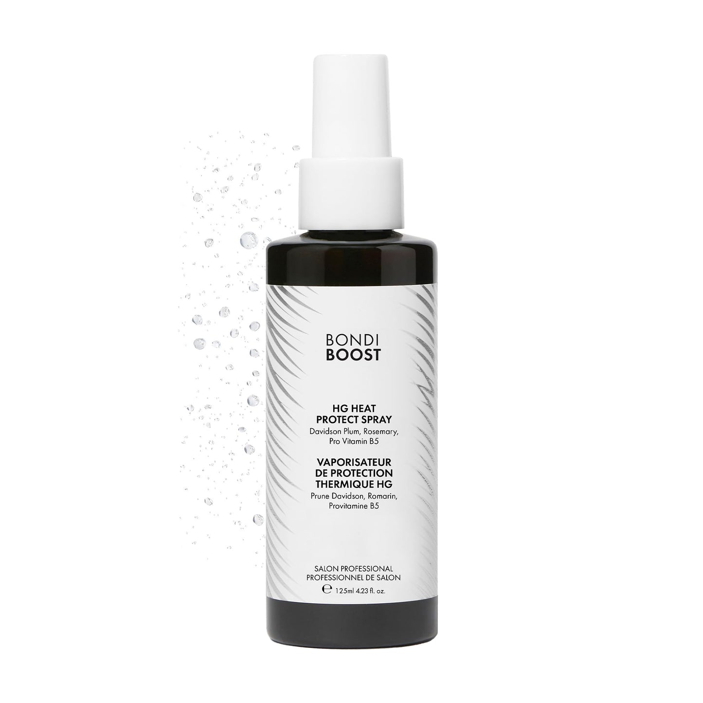 BONDIBOOST Heat Protectant Spray [4.23 fl oz], Heat Protection Spray for Hair Styling + Lightweight Mist to Prevent Heat Damage for Hair & Improve Split Ends, Sulfate/Paraben Free for Women & Men