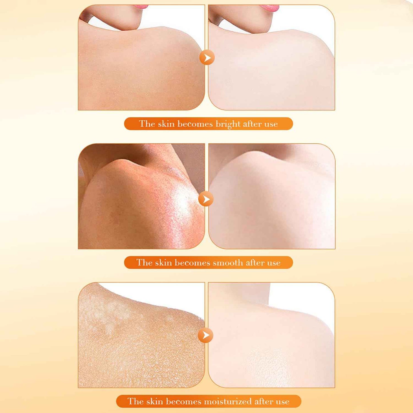 BIOAQUA Nourish PawPaw Vitamin C Shower Gel 98% Papaya Extract Goat Milk Tender Skin Deep Cleaning 480ml / 16.23fl.oz