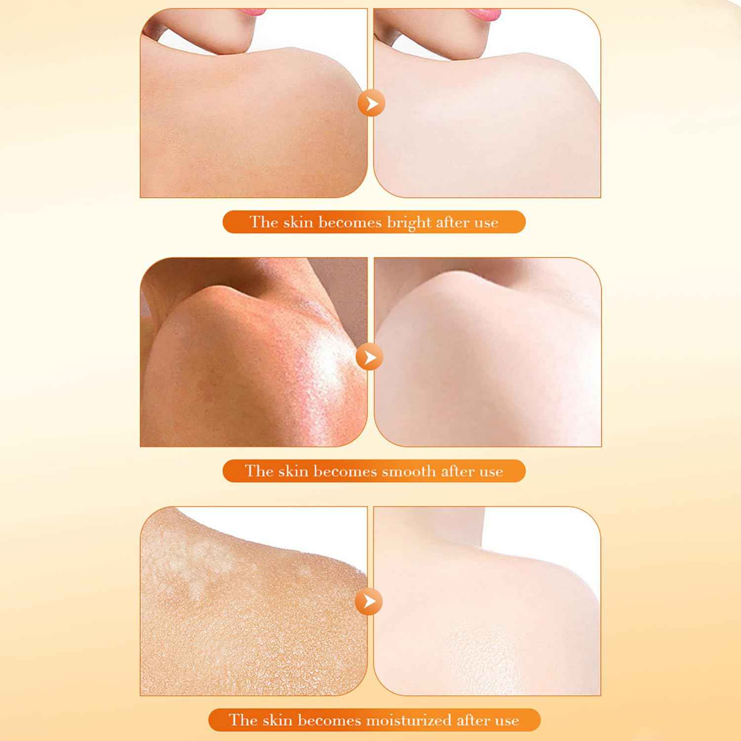 BIOAQUA Nourish PawPaw Vitamin C Shower Gel 98% Papaya Extract Goat Milk Tender Skin Deep Cleaning 480ml / 16.23fl.oz