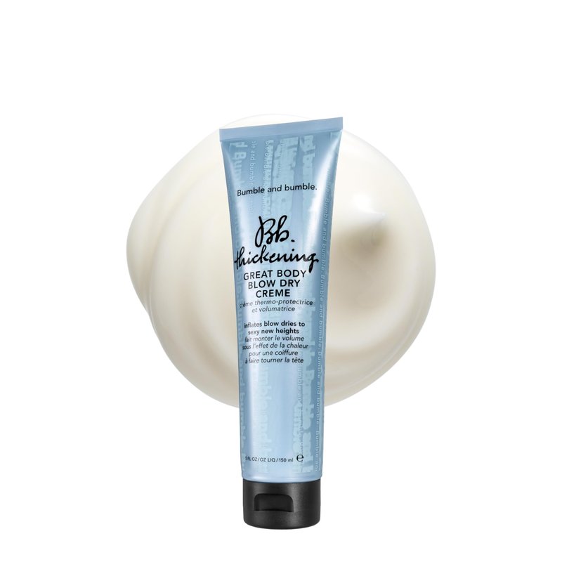 Bumble and bumble. Thickening Great Body Volumizing Blow Dry Cream | For Voluminous Blowouts | Heat Protection | For Fine to Medium Wavy, Straight Hair Types, 5 Fl Oz