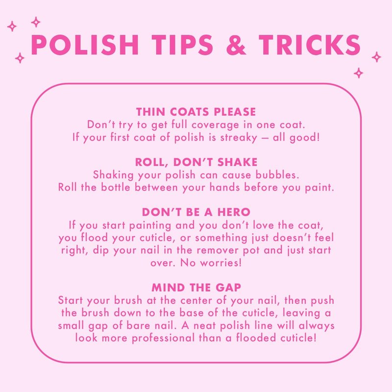 Olive & June Long Lasting Nail Polish - Grateful & Kind Pure Pink | 15-Free Vegan, Gel-Like Finish, Lasts 10 Days