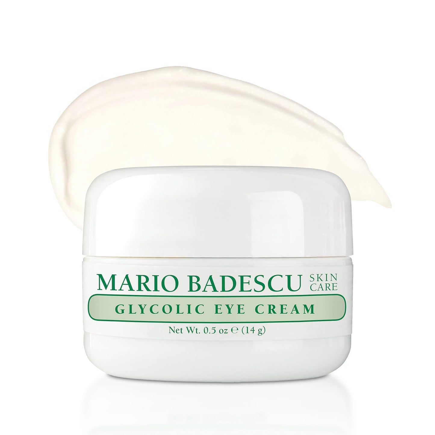 Mario Badescu Glycolic Eye Cream Anti Aging Skin Care for Fine Lines and Wrinkles, Overnight Eye Moisturizer with Vitamin E, AHA and Cocoa Butter for Combination or Dry Skin, 0.5 Ounce (Pack of 1)