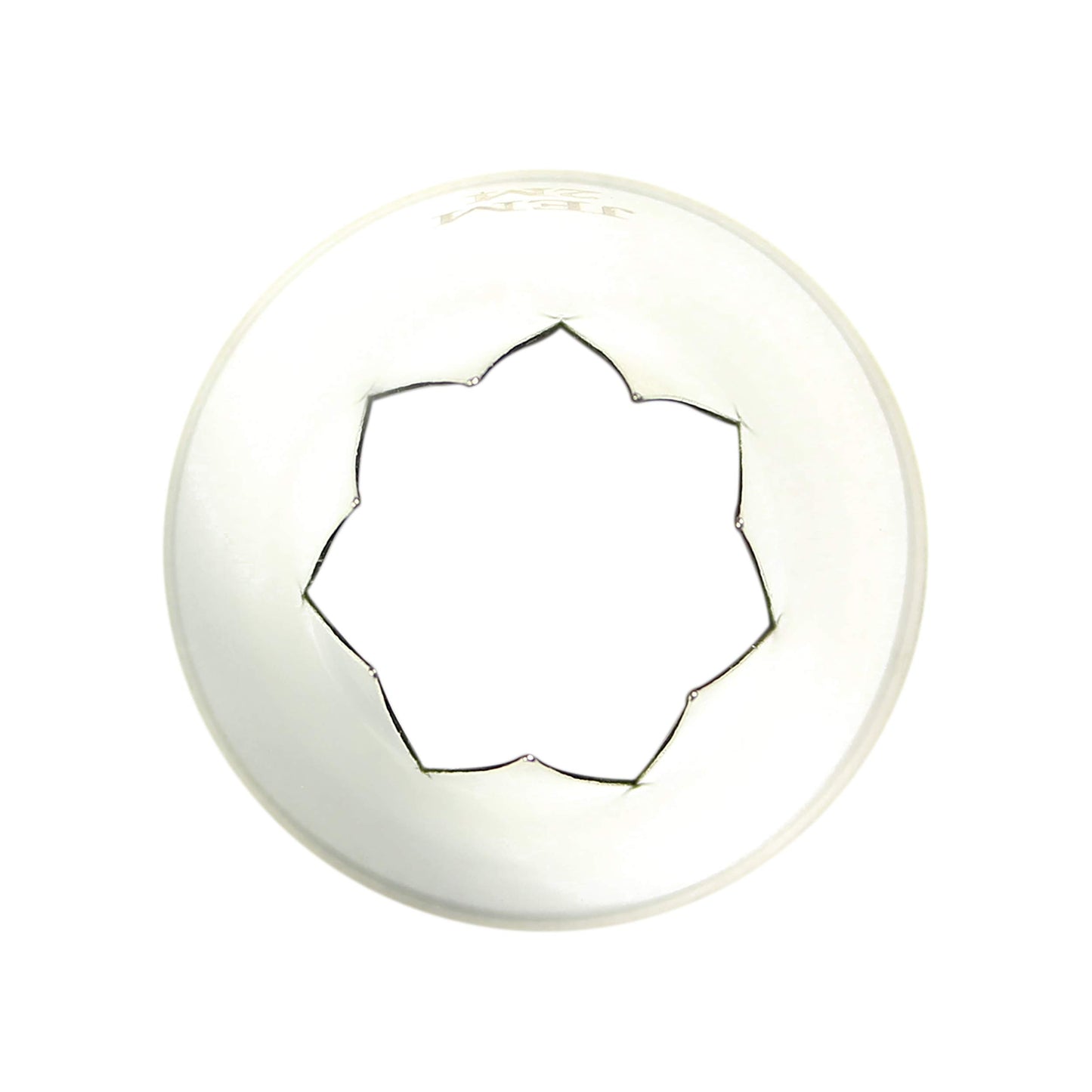 JEM Medium Open Star Savoy Piping Nozzle, Decorating Tip, #2M