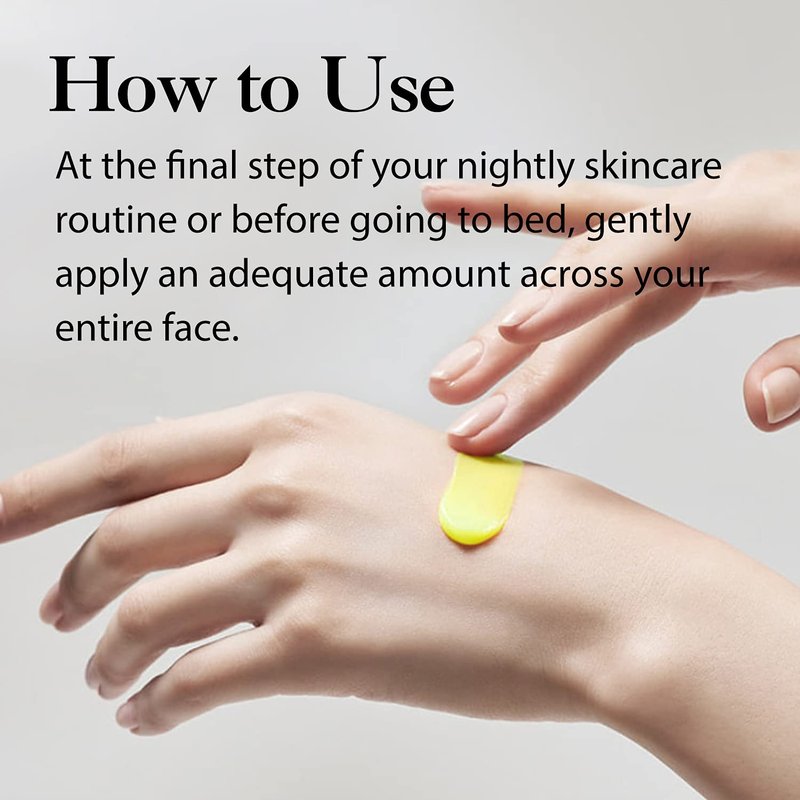 Dr. Different VITAACNAL TX Night Cream for Face - Soothing & Nourishing Retinal Sebum Control Night Cream For Acne-Prone Skin - Blackheads Care Oil-Free Treatment Removes Dead Skin Cells 0.7oz.
