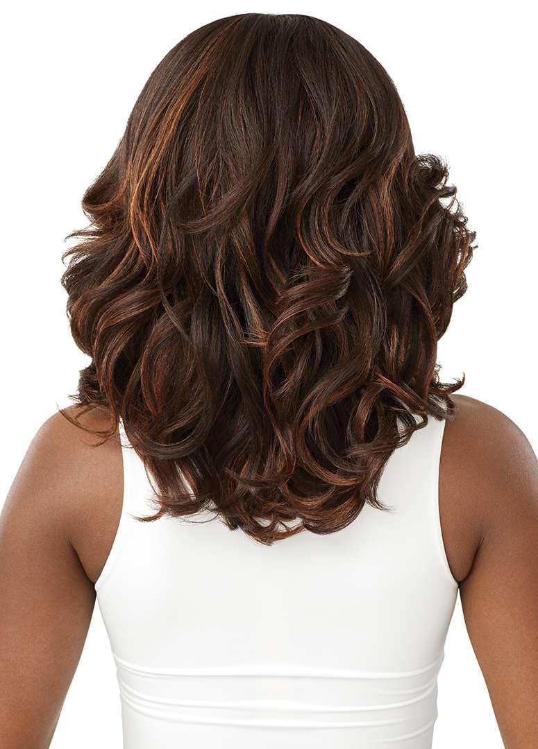 Outre Lace Front Wig - Alair (DR GINGER BROWN)