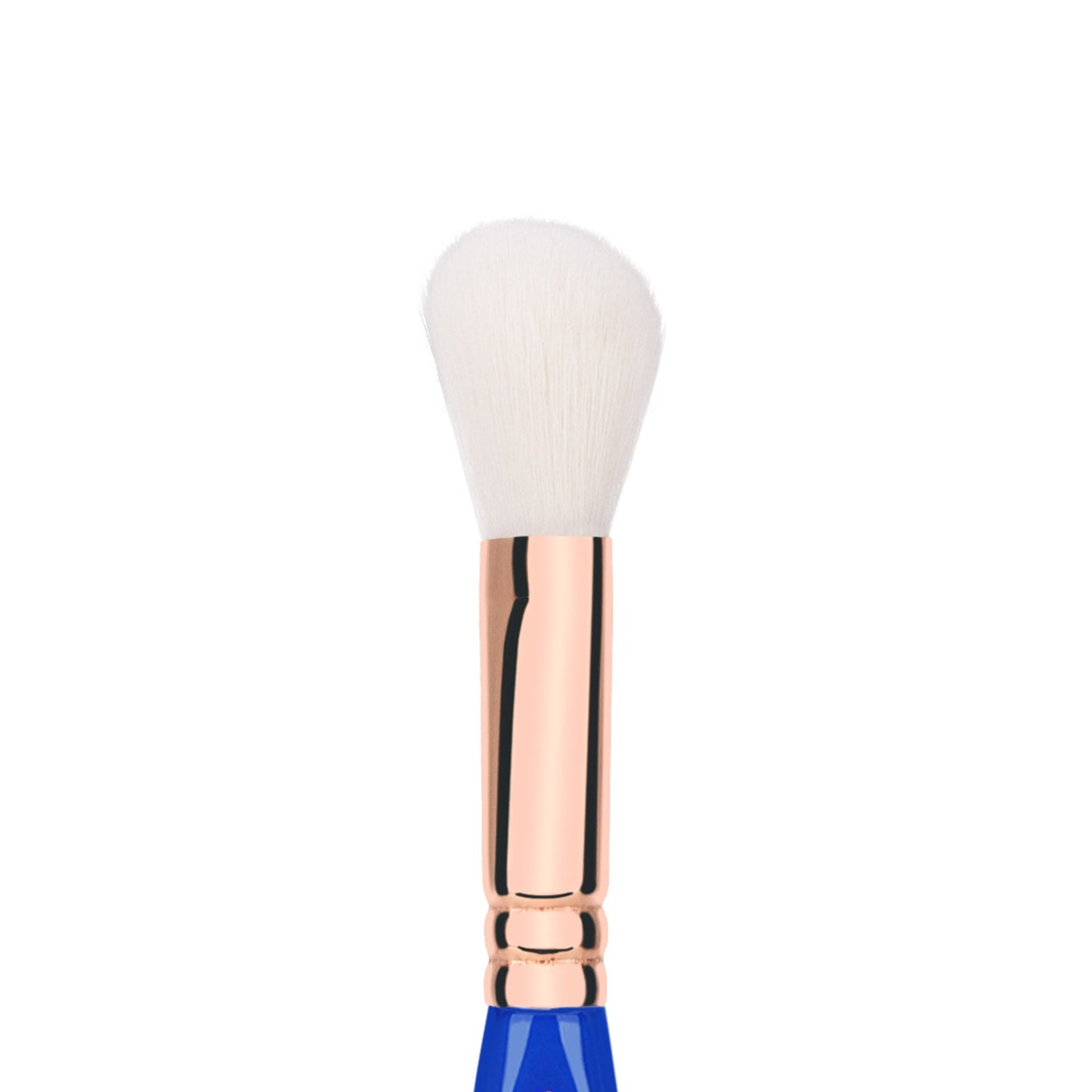 Bdellium Tools Professional Makeup Brush - Golden Triangle 942 Slanted Contour - With All Vegan and Soft Synthetic Fibers, For Adding Dimension to the Face (Blue, 1pc)
