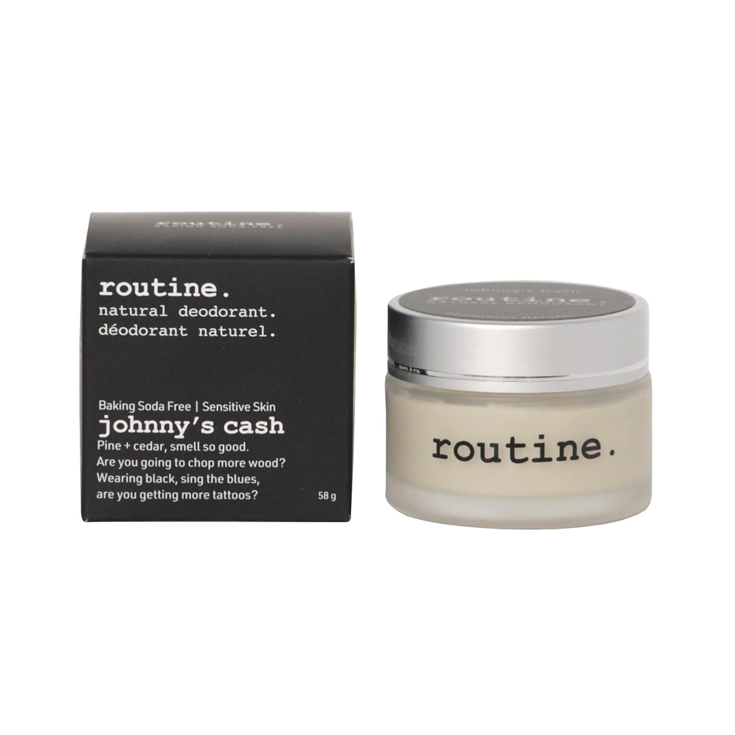 Natural Aluminum-Free Deodorant for Women & Men - Cedarwood, Pine, Bergamot & Patchouli | 2 Oz Cream Jar