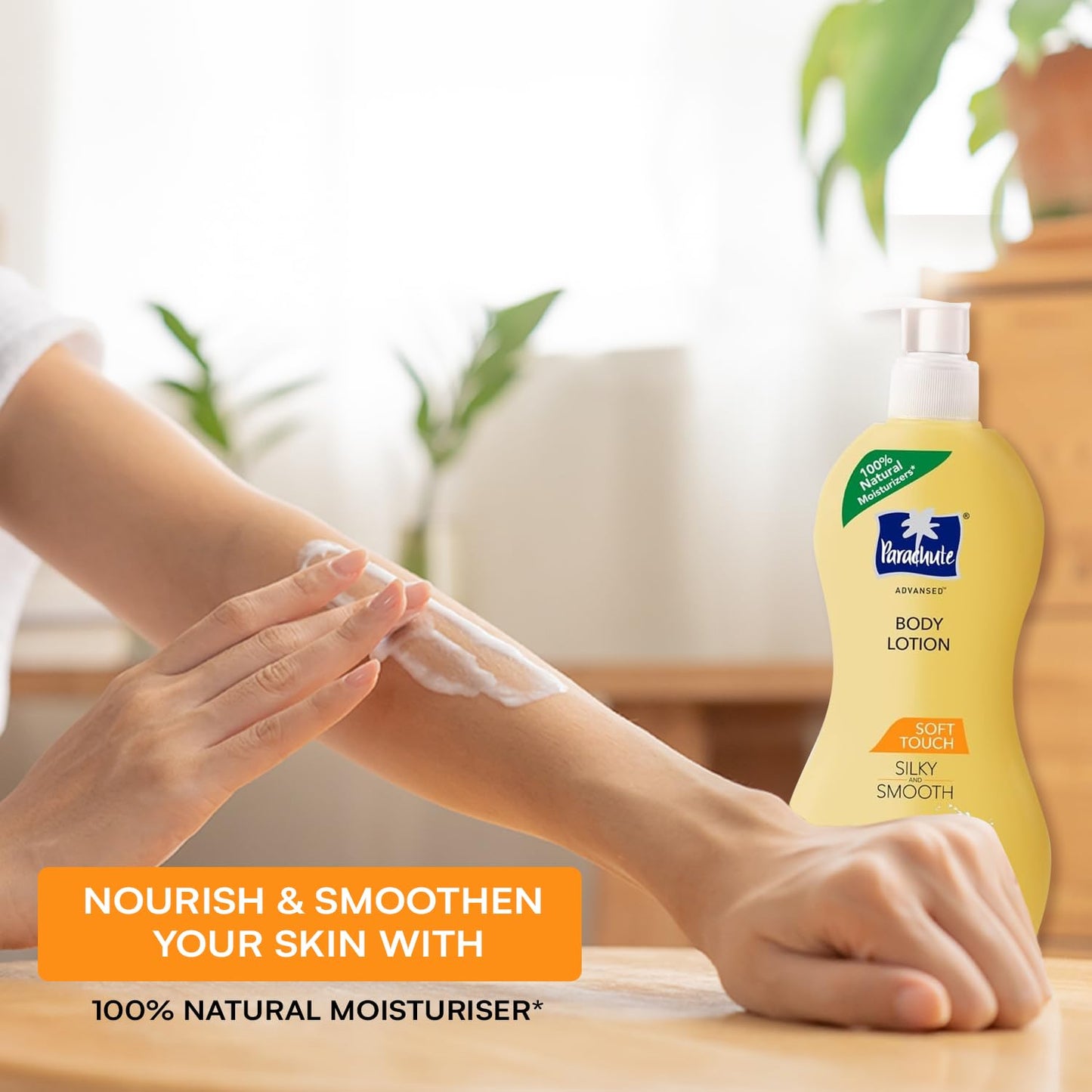 Soft Touch Body Lotion with Pure Coconut Milk & Honey - 100% Natural, 72h Moisturization | All Skin Types, 13.5 Fl. Oz.