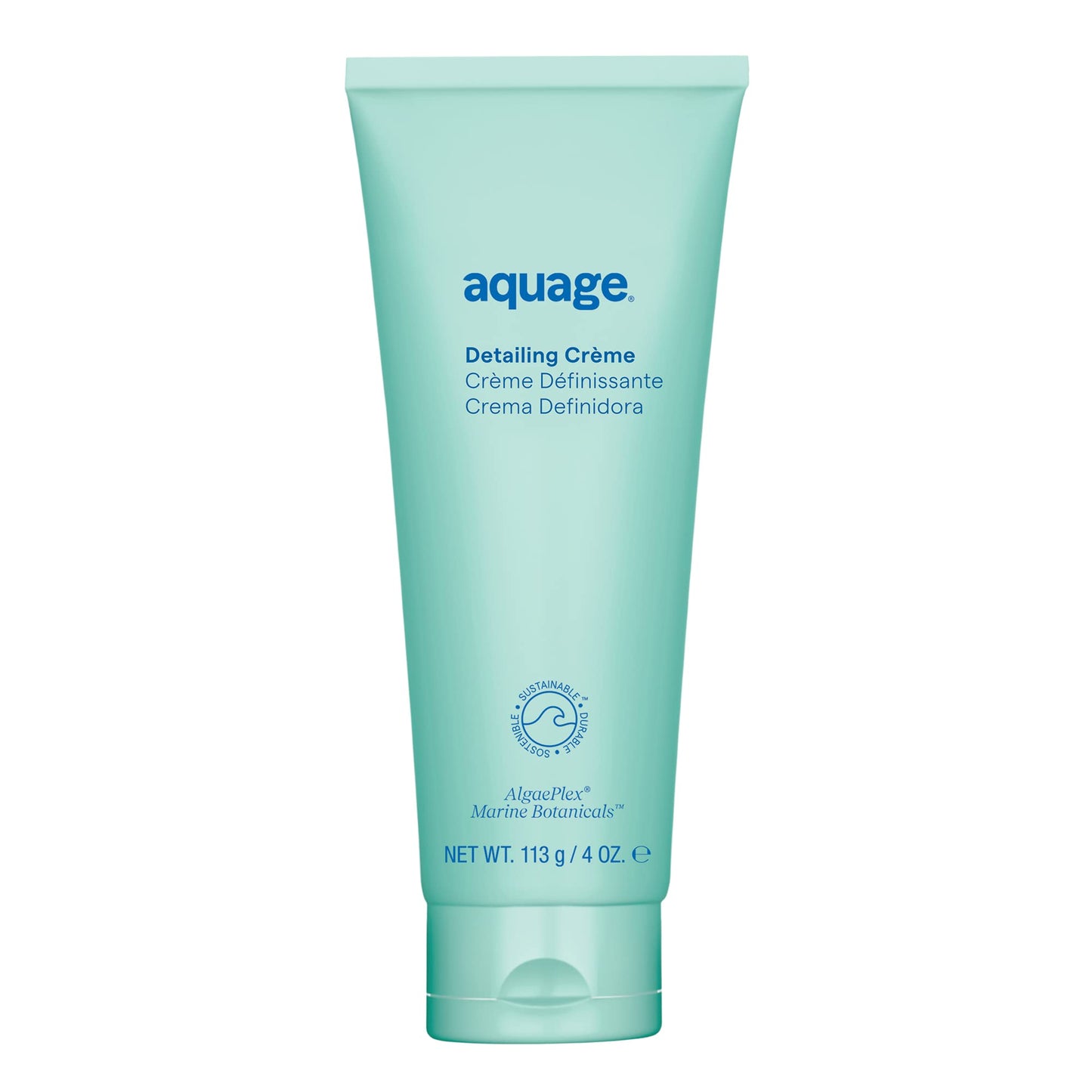 Aquage Detailing Crème, Creates Light Texture Definition, Maintaining a Natural Look, Enhances Shine and Smoothes Flyaways, 4 fl. oz.