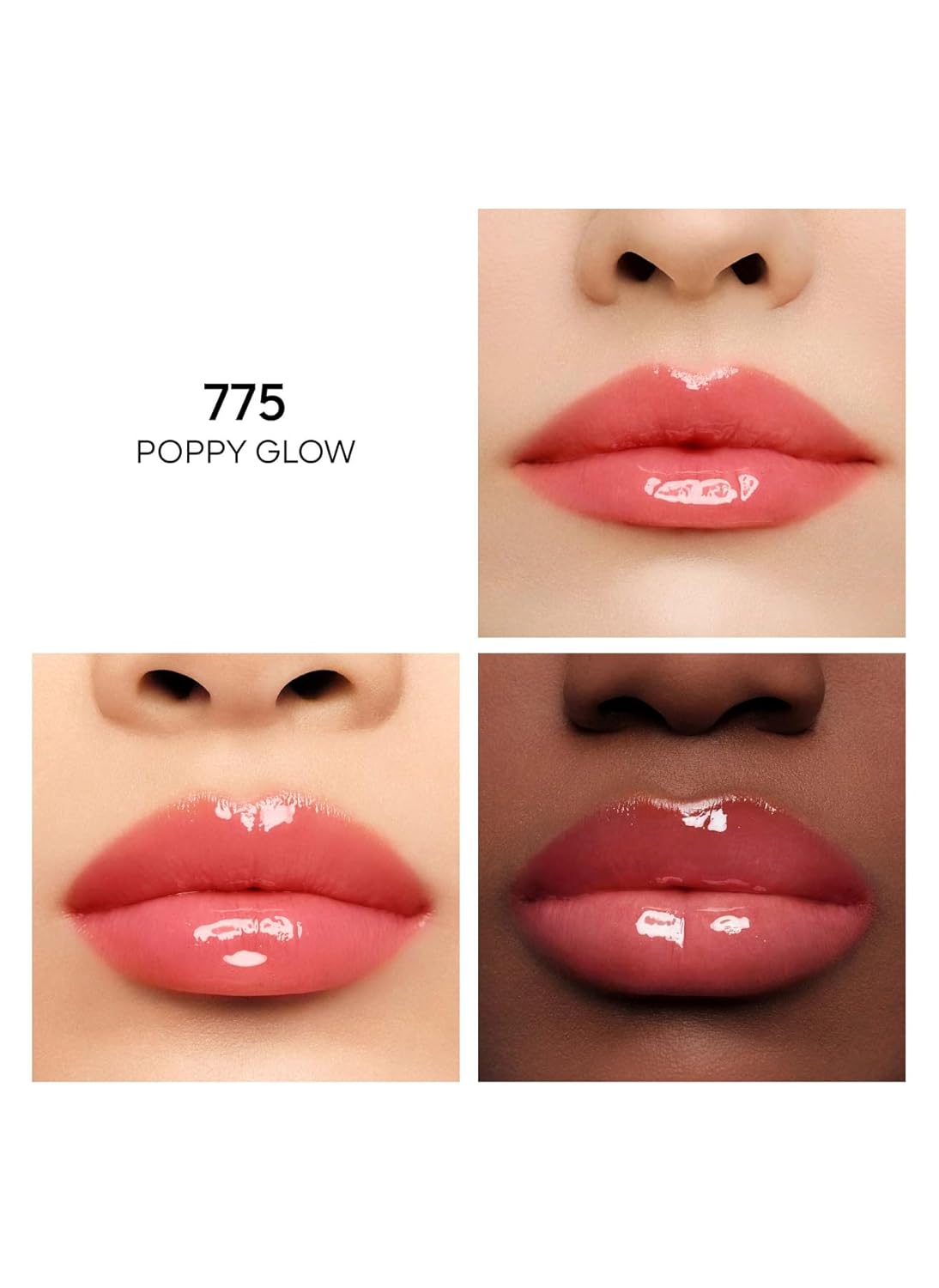 Kiss Kiss Bee Glow Oil - Poppy Glow Lip Oil for Women | 0.3 oz Hydrating Formula