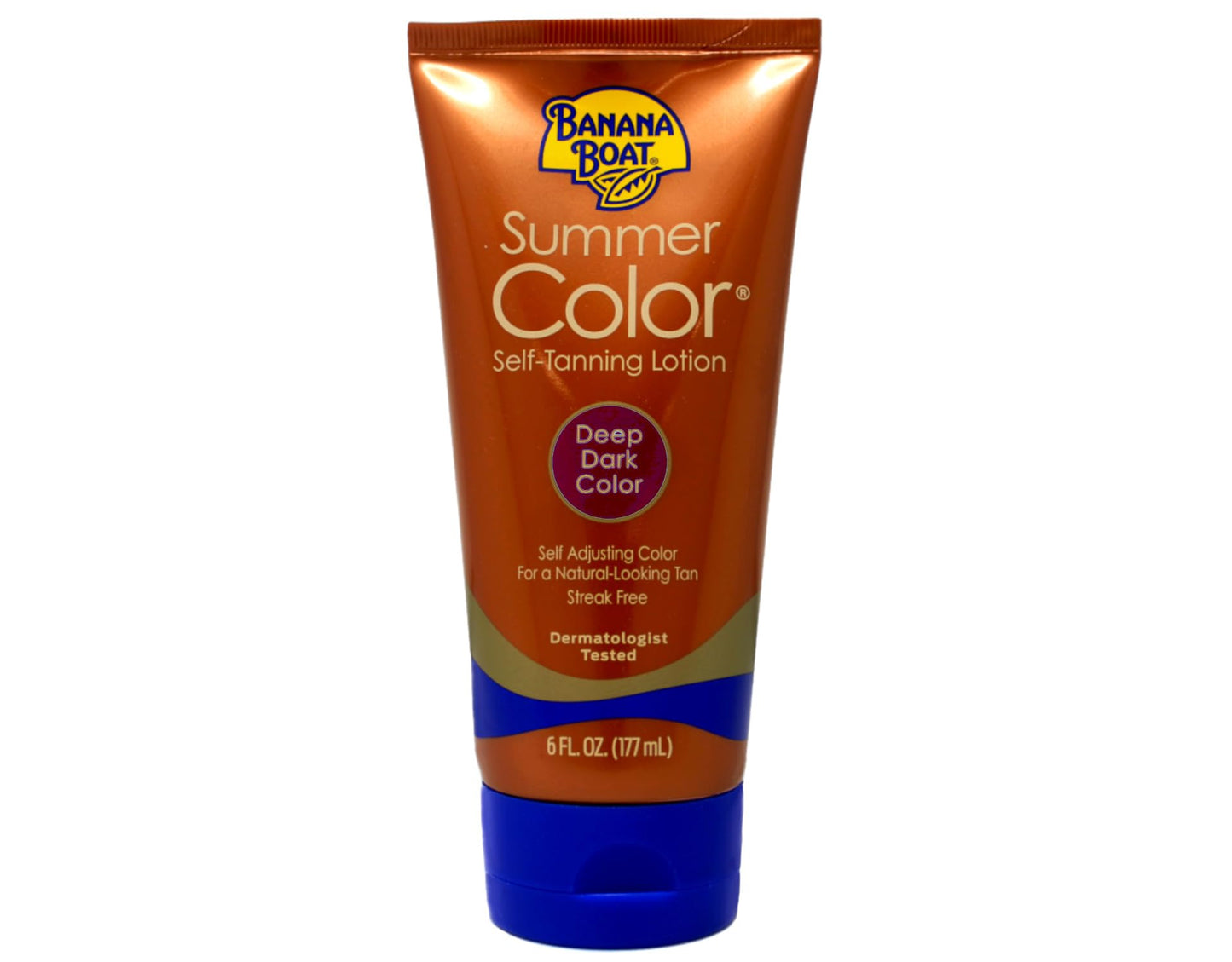 Banana Boat Summer Color Self Tanning Lotion, 6oz | Self Tanner, Deep Dark Color for All Skin Tones, Gradual Tanning Lotion, Sunless Tanner, 6oz (Pack of 3)