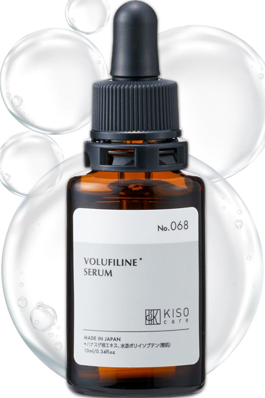 KisoCare Volufiline Serum – 100% Pure Sederma Volufiline for Under Eye & Face Plumping | Mix with Moisturizer | Made in Japan | 0.5 fl oz